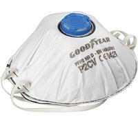 Goodyear Mascherina protettiva FFP2 valvola carboni attivi mod. G122/IN92CV Lavoro