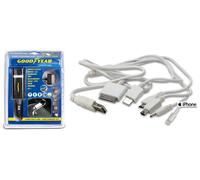 GOODYEAR Mini Caricatore USB Auto Iphone Ipad Ipod HTC Blackberry Cellulari etc