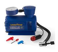Goodyear Mini compressore d'Aria Compatto, con Cavo da 3 m, Leggero, con luci per Sport e Campeggio