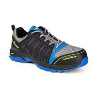Goodyear S1p Sra HRO - Scarpe da Ginnastica Antinfortunistiche da Lavoro Senza Metallo, Blu Nero, 47 EU