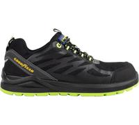Goodyear Scarpe Antinfortunistiche Metal-Free SP1 in Tessuto Nero e Verde Taglia 36