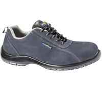 Goodyear Scarpe Antinfortunistiche S1P in Pelle Scamosciata Blu, Scarpe da Lavoro Taglia 44