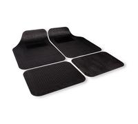 GOODYEAR SET 4 PEZZI TAPPETINI UNIVERSALI SAGOMABILI IN GOMMA NERI BROOKLYN