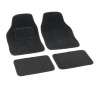GOODYEAR SET 4 PEZZI TAPPETINI UNIVERSALI SAGOMABILI IN MOQUETTE NERI MOD. SOFT
