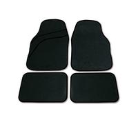 GOODYEAR SET 4 PEZZI TAPPETINI UNIVERSALI SAGOMABILI IN MOQUETTE NERI MOD. WAVE