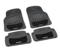 Goodyear Set 4 Tappeti Tappetini in Gomma e Battitacco in Moquette Sagomabile