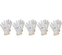 Goodyear Set da 5 Guanti in pelle pieno fiore di groppone mod.G005/B taglia 9