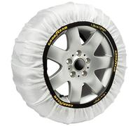 Goodyear Set di 2 Catene da Neve in Tessuto per Auto Ultra Grip Taglia XL, Specifico per Il Funzionamento del Veicolo, Tessile, Bianco, per R14 - R21 (Misure Dettgliate all’Interno)