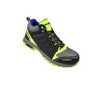 Goodyear Scarpe da ginnastica antinfortunistiche da uomo senza metallo composito e intersuola, giallo blu, 46 EU