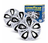 Goodyear SR Copricerchi Acapulco 15" Bicolor - Set 4 Pezzi - Copri Ruota Universali - Design Sportivo - Montaggio Facile