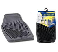 GOODYEAR Tappeto Tappetino Singolo Grigio Gomma Sagomabile Universale per Auto