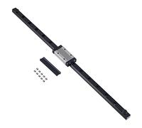 GooEquip MGN12 500mm Guida Lineare con Blocco Scorrevole MGN12H, Mini Guida Lineare con Cuscinetto Lineare per Stampanti 3D e Macchina