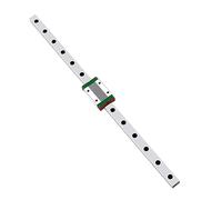 GooEquip MGN12H Mini guida lineare 250 mm con blocco di carrello MGN12H per stampanti 3D fai da te e macchina CNC XYZ (250 mm, binario + MGN12H)