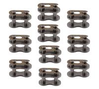 GOOFIT 10PCS 530 Chain Master Link Sostituzione per 50cc 70cc 90cc 110cc 125cc ATV Go Kart Off-road Vehicle Dirt Bike