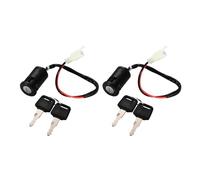 GOOFIT 2pcs Interruttore chiave di accensione a 2 fili Sostituzione per 50cc 70cc 90cc 110cc 125cc 150cc 200cc 250cc Electrical Scooter Go Kart ATV 4 Wheeler Quad