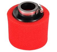 GOOFIT 35mm Filtro Aria Doppia Spugna Rosso Dritto Bocca Sostituzione Per 50cc 70cc 90cc 110cc 125cc Moto Kart Atv Quad Dirtbike