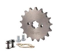 GOOFIT 420 17T 17mm trasmissione cambio pignone catena ingranaggi gruppo piccoli sostituzione per motocross fuoristrada ATV quad da 50cc -110cc Dirt Bike ATV