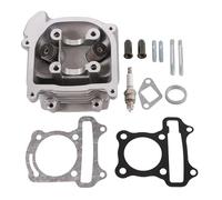 GOOFIT 47mm valvola a testa cilindro grande diametro con guarnizione Sostituzione per Gy6 80cc ATV go kart scooter a quattro ruote