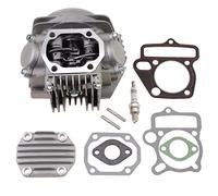 GOOFIT 52.4mm Teste Cilindro A7TC Candela Assemblaggio Kit Ricostruzione Guarnizioni Sostituzione Per 4 Tempi LIFAN 110CC 125cc Motore Moto ATV Go Kart Pocket Dirt Pit Bike