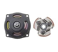 GOOFIT 6 Denti Tamburo Della Frizione Assemblaggio con kit disco frizione sostituzione per 2 tempi 47cc 49cc Pocket Dirt Bike Mini ATV Quad Scooter