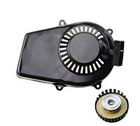 GOOFIT Avviamento a Strappo Alluminio Moto Tagliaerba 1 Pezzo sostituzione per 2 Tempi ET650 ET950 Motore Nero