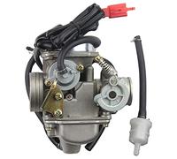 GOOFIT Avviatori A Freddo Del Carburatore Pd24j Da 24mm Sostituzione per GY6 4 stroke 125cc 150cc 152QMI 157QMJ ATV Go Kart Moped Motorcycle Scooter