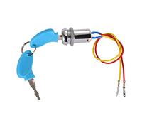 GOOFIT Chiavi di Blocco Dell'Interruttore di Accensione Universale a 2 Fili in Ferro Sostituzione per Electric Scooters ATV Motorbike Motorcycle Ignition Starter