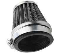 GOOFIT Filtro Aria 58 Minimoto a Cono Stage Motocross sostituzione per 2 Tempi 39cc Mini Pocket Bike Quad Scooter Argento
