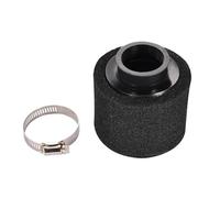 GOOFIT Filtro Aria Spugna Moto 42mm Verticale Universale Pit Bike sostituzione per 49cc 50cc 70cc 90cc 110cc 125cc Motocross Pocket Bike Scooter Quad Nero