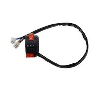 GOOFIT Interruttore di ricambio per manubrio a tre funzioni, 7/8", per ATV, quad, ruote, moto, scooter, ATV, ATV, motoslitte da 50 cc, 70 cc, 90 cc, 110 cc, 125 cc, 150 cc, quad, ruote