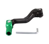 GOOFIT Lega di Alluminio Nero e Verde Ingranaggio Leva Cambio Leva Pedale Ingranaggio Pieghevole Leva Sostituzione per Cb250 Motocross Bike ATV Dirt PitBike