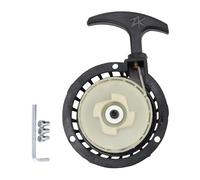 GOOFIT Lega di alluminio Pull Start Recoil Starter Facile da Tirare Sostituzione per 2 tempi 49cc Motore Mini ATV Pocket Bike Dirt Bike