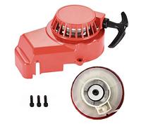 GOOFIT Motocicletta Lega Tira Avvio Ricoglio Starter Sostituzione per 2 Stroke 43cc 47cc 49cc ATV Mini Dirt Bike Scooter Brush Cutter Water Pump Red