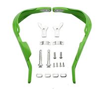 GOOFIT Paramani Moto Enduro 22mm Universali Alluminio Acerbis Manubrio Motocross Pit Bike sostituzione per ATV Quad Scooter Off-Road Ciclomotore Verde