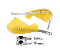 GOOFIT Paramani Moto Enduro 22mm Universali Alluminio Acerbis Motocross sostituzione per Pit Bike ATV Quad Scooter Off-Road Ciclomotore Giallo