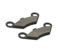 GOOFIT Pastiglie Freno Moto Anteriore e Posteriore Universale 2 Pezzo sostituzione per CFMoto CF500 500cc CF600 600cc X5 X6 X8 ATV UTV Bicicletta Scooter Ciclomotore Motocross Nero