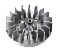 GOOFIT Semipuleggia Motrice Fissa Cinese Alluminio Volano Mini Quad 47cc 49cc Sostituzione per 2 Tempi Biciclette Ciclomotore e Scooter Pocket Pit Bike ATV Go Kart 1 Pezzo Argento