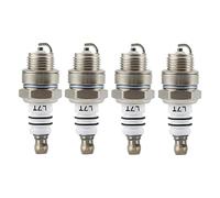 GOOFIT Set da 4 pezzi candela L7T sostituzione per 2 tempi accensione Plug ATV ciclomotore motorino super Pocket Bike