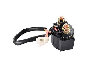 GOOFIT solenoide Starter Relay Sostituzione per Il Cinese Made Gy6 50cc 60cc 80cc 125cc 150cc ATV Dirt Bike Go-Kart Pocket Bike Scooter Motore