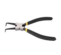 GOOFIT Utensile manuale Pinza sostituzione per anelli elastici interni con impugnatura gialla a punta di 90 gradi