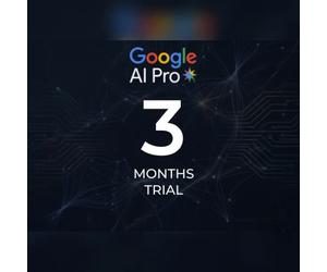Google AI Pro: Gemini Advanced - 3 Months Trial Subscription LINK - EU/US