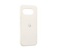 Google Cover Pixel 9a - Silicone duro, resistente alle macchie - Cover per smartphone Android - Grigio creta