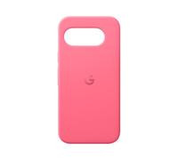 Google Cover Pixel 9a - Silicone duro, resistente alle macchie - Cover per smartphone Android - Rosa peonia