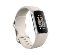 Google Fitbit Charge 6 Activity tracker con abbonamento Google Health Premium di 3 mesi incluso, 7 giorni di durata della batteria, Alluminio Grigio Creta/Argento