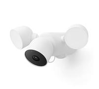Google GM493 e G3AL9 Nest Cam con proiettore (esterno, cablato) telecamera di sicurezza - Smart Home WiFi Camera, neve