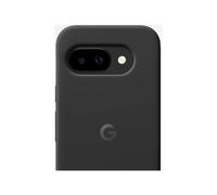 Google Cover Pixel 9a - Silicone duro, resistente alle macchie - Cover per smartphone Android - Nero ossidiana