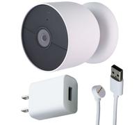 Google Nest Cam Esterno O Interno (Batteria) 2ª Gen (G3AL9) - Neve (Bianco)