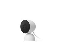 Google - Nest Cam Videocamera Wireless per Interni con Cavo Sensore 2 Mpx Altoparlante e Microfono Colore Neve