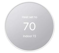 Google Nest Smart Programmabili Wifi Termostato Nebbia Charlcoal Neve Nuovo