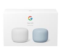 Google Nest Wifi Router E Punto 2 Pack Snow/Mist GA01426-US Nuovo Di Zecca